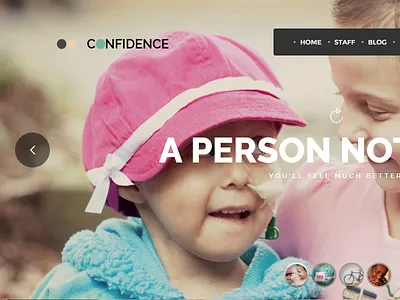 Confidence - Nonprofit WordPress Theme bulletin catholic charity christian church donation events