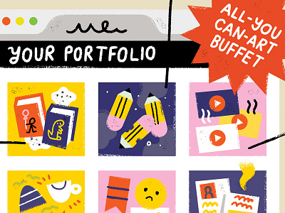 Creative Pep Talk 080 - KILL FOMO! fomo graphic design illustration web design