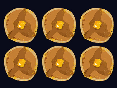 Pancakes pancakes pattern