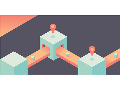 Supply Chain isometric