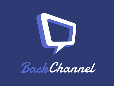 Backchannel backchannel branding logo startup