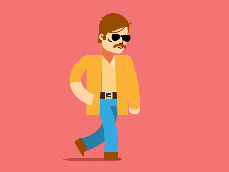 Narcos cycle 2d animation ae after effects animation flat gif illustration motion graphics vector