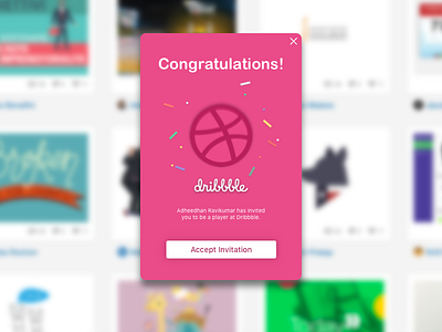 daily UI #016 - Pop-Up / Overlay dailyui