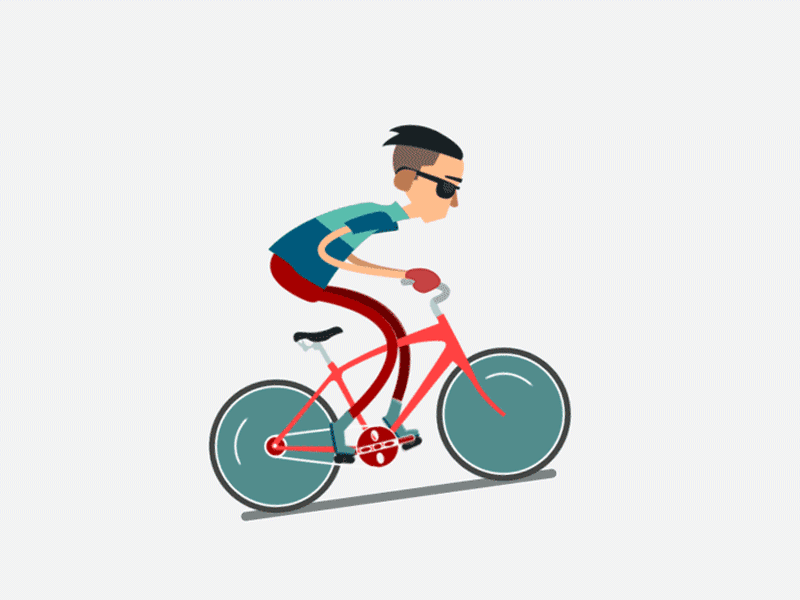 Rider animation gif graphic mg motion