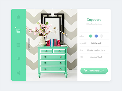 Cupboard detail cupboard shopping ui web
