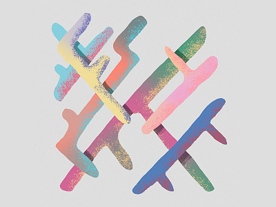 Shapes #7 artwork brushers colors illustrations shapes stones textures