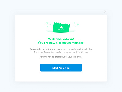 Premium Modal