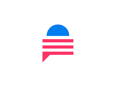 Political Debate Logo america branding capital debate flag identity logo politics presidential speech talk