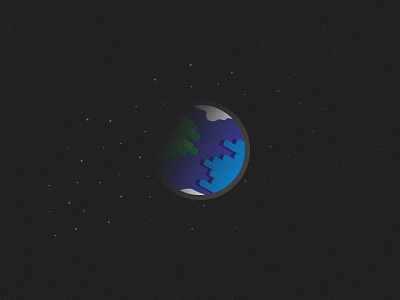 Earth Hour earth illustration space stars vector