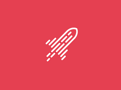 Rocket Data abstract analytic app data dynamic fly flying identity brand branding logo motion pixel rocket space