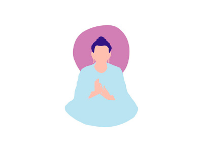 peace budha buhism illustration meditataion mindfulnes