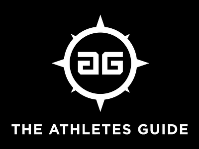 Athletes Guide Logo logo sports vector