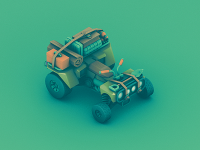 FW Buggy 3d c4d