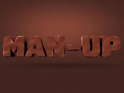 Snickers.com 3D Type Render 3d type