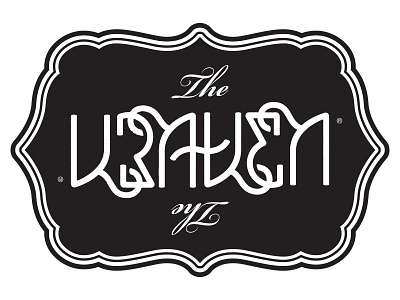 Oh no... ambigram hand lettering lettering rum type typography