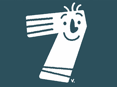 Emma's Birthday 7! 7 birthday letterheads seven typefaces