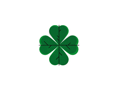 Happy St Patrick's Day! clover illustration saint patrick shamrock st paddys day st patricks day