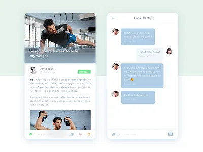 Concept App "Togethat"2 app sports together trainer