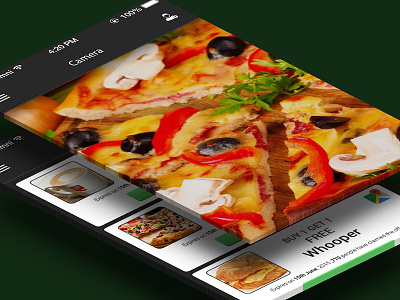 Snap & Save app design ui