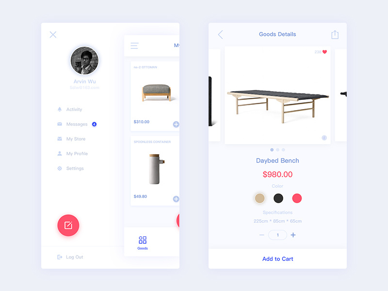 Example of Details & Sidebar