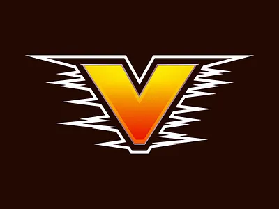 V letter logo street fighter street fighter v v vector video games
