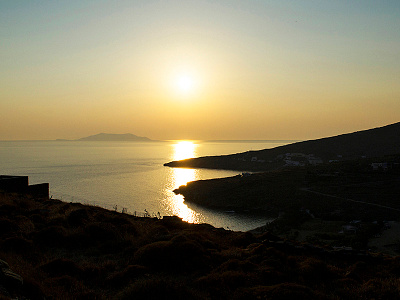 Sunset_1_Yianart.com art digital art digital art photography digital photography greek island greek sunset photography poster sunset sunset island sunset tinos tinos island