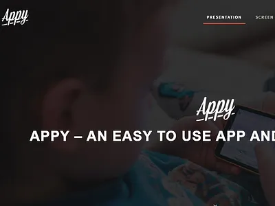 Appy - Wordpress App Landing Page app clean elegant grid landing one page phone showcase simple
