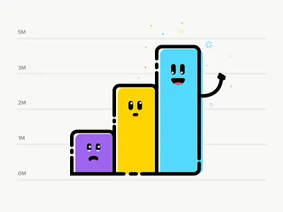 Bar Chart analytics bar chart illustration vector