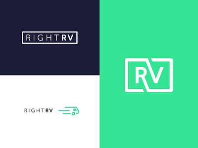 RightRV app brand logo motor home recreational vehicle rv