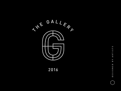 The Gallery 2016 2016 design dribbble gallery graphic icon logo publication typography