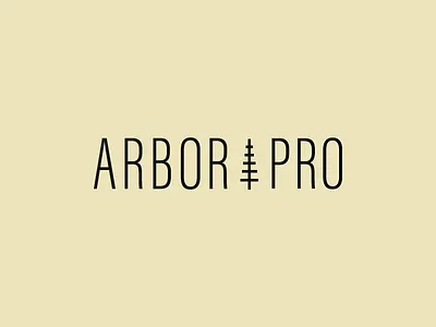 Arbor Pro logo logo design tree