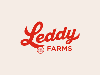 Farm Logo chickens eggs farm farms logo script