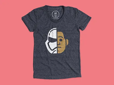 Finn t-shirt at Cotton Bureau clothes cotton bureau helmet icon star wars stormtrooper t shirt tee the force awakens traitor tshirt unmasked