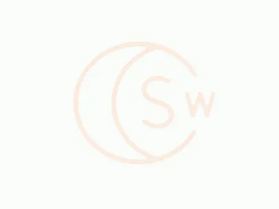 CSW Mark branding identity lettering logo mark monogram