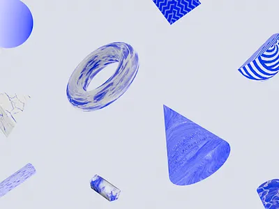 Software school web-site 3d architecture digital geometry school shape