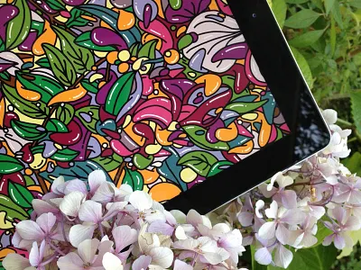 Inner Nature art beauty flower idro51 illustration nature style visual