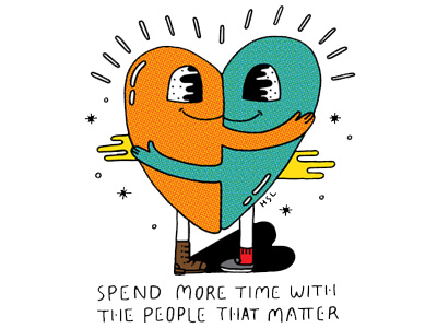 New Years Resolution friend heart love