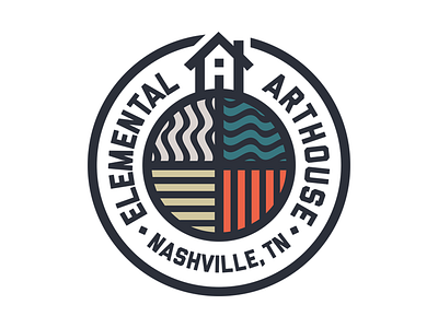 Elemental Arthouse arthouse branding elemental elements furniture handcrafted icon identity local logo mark nashville