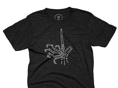 Repetitive Stress Shirt bones carpal tunnel cotton bureau pain shirt wacom