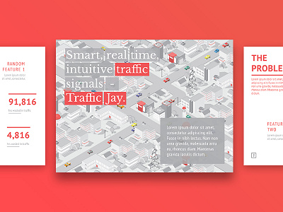 Traffic Jay - Pitch Deck google fonts libre baskerville pitch deck pitchdeck powerpoint presentation pt sans slideshow startup venture