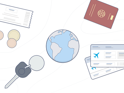 Trip app android app illustration ios sketchapp travel