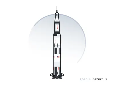 Apollo Saturn V apollo illustration nasa saturn saturn v v