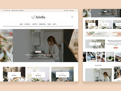 Ariella - Personal WordPress Blog