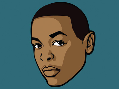 Dr.Dre graphics illustration t shirt design vector design