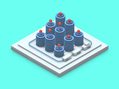 Isocity c4d isometric