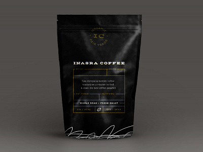 Coffee Bag Packaging Design bean brew coffee design organic packaging packaging design press roast