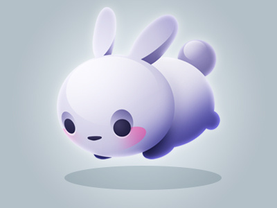 Bunny background bunny button game gui icon rabbit ui