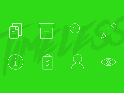 Icons vol. 2 colourful icon icons line logo minimal modern outline playful simple stroke thin