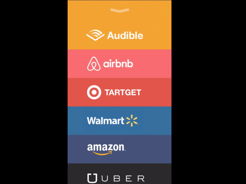 Gift Card App for iOS clean fin tech gift card ios mobile payment ux