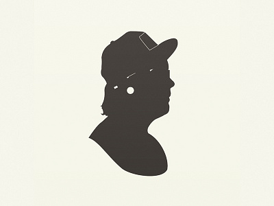 It's been a while branding identity logo personal branding portrait silhouette